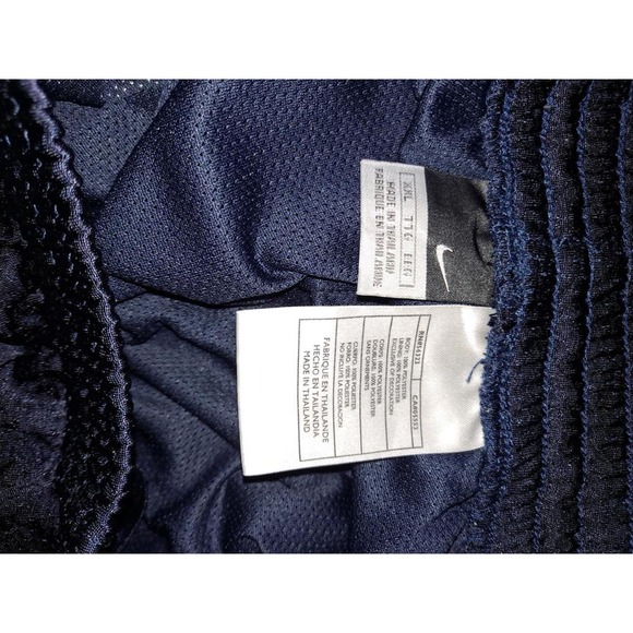 Nike Hoops Men's Navy and‎ White Basketball Shorts - Picture 6 of 6